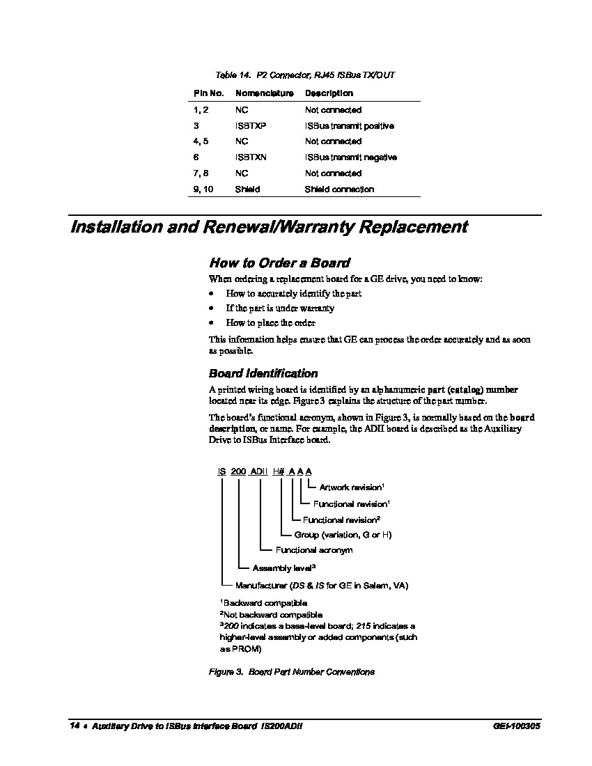First Page Image of IS200ADIIH1A Renewal and Replacement Warranty.pdf